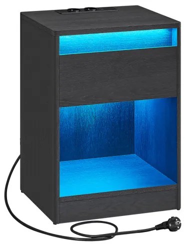 Nočný stolík s LED osvetlením LET618T22
