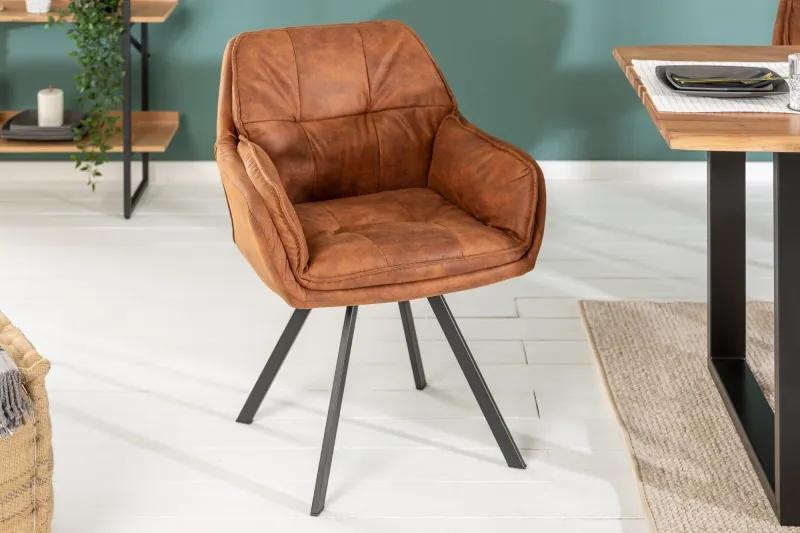 Dizajnová stolička Mr Lounger svetlohnedá