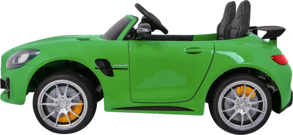 Ramiz Mercedes-Benz GT R pre deti Lakovaný zelený 4x4