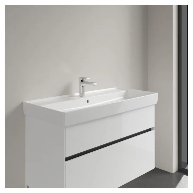 Villeroy & Boch COLLARO - Umývadlo na skrinku 1000x470x160 mm, bez prepadu, biela Alpin 4A33A201