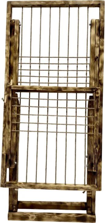 Veľký sušiak na bielizeň, sušiak na prádlo - tmavý, drevený, voľne stojací - trendy domácnosť