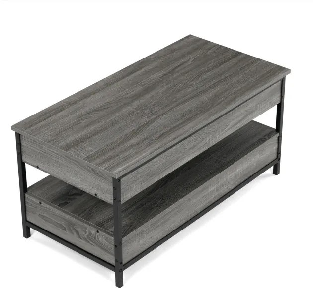 Konferenčný stolík CT-I1201 GREY sivý dub