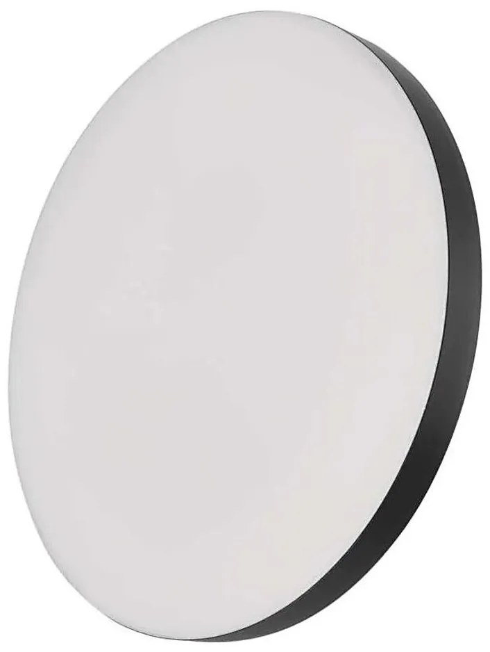 EMOS LED Kúpeľňové stropné svietidlo LED/18W/230V 3000/4000/5700K IP55 čierna EMS1219