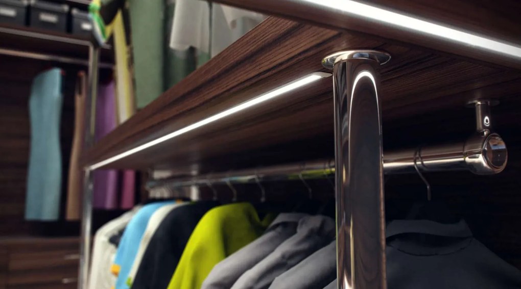 Led-Labs LED profil LUMINES typ Z čierny elox 2,02m