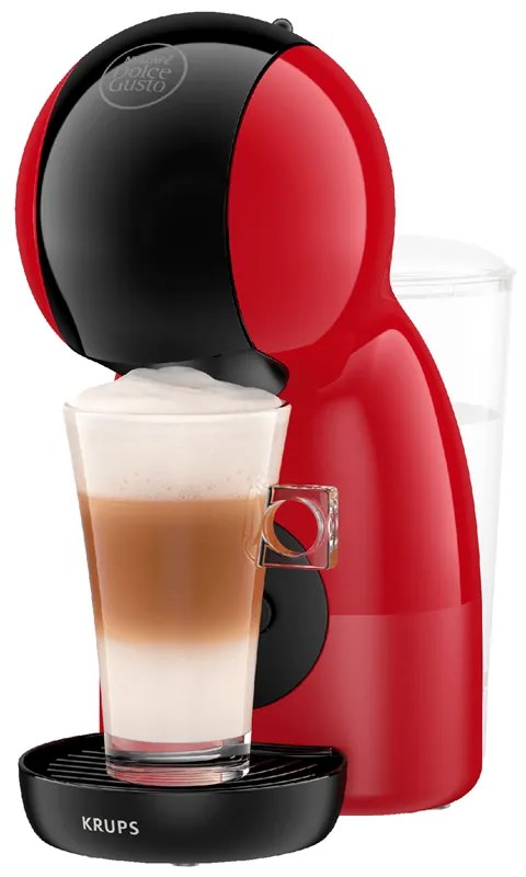 Kapsulový kávovar KRUPS Nescafé Dolce Gusto Piccolo KP1A3510 Červený/Čierny