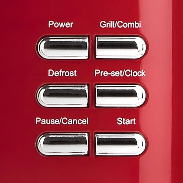 G3Ferrari G1015502 - Mikrovlnná rúra s grilom 1150W/230V 20 l červená