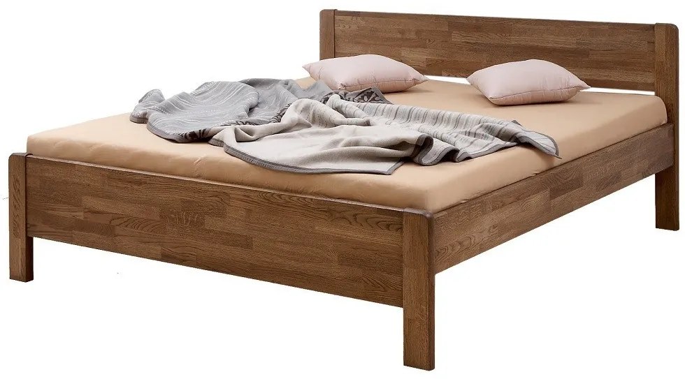 BMB SOFI - masívna dubová posteľ ATYP, dub masív