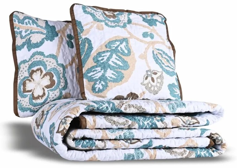 Prehoz na posteľ Valeria EMI, 150x210 cm + 1x obliečka 40x40 cm