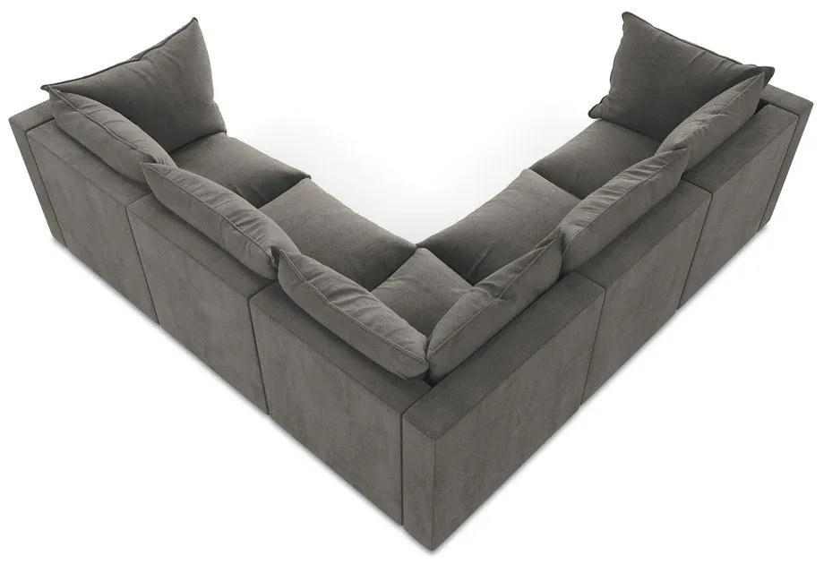 Tmavosivá rohová pohovka Manao – Makamii