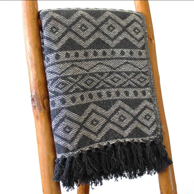 Boho Pohodlný Prehoz - 125 x 150 cm - Geometria 1 ks