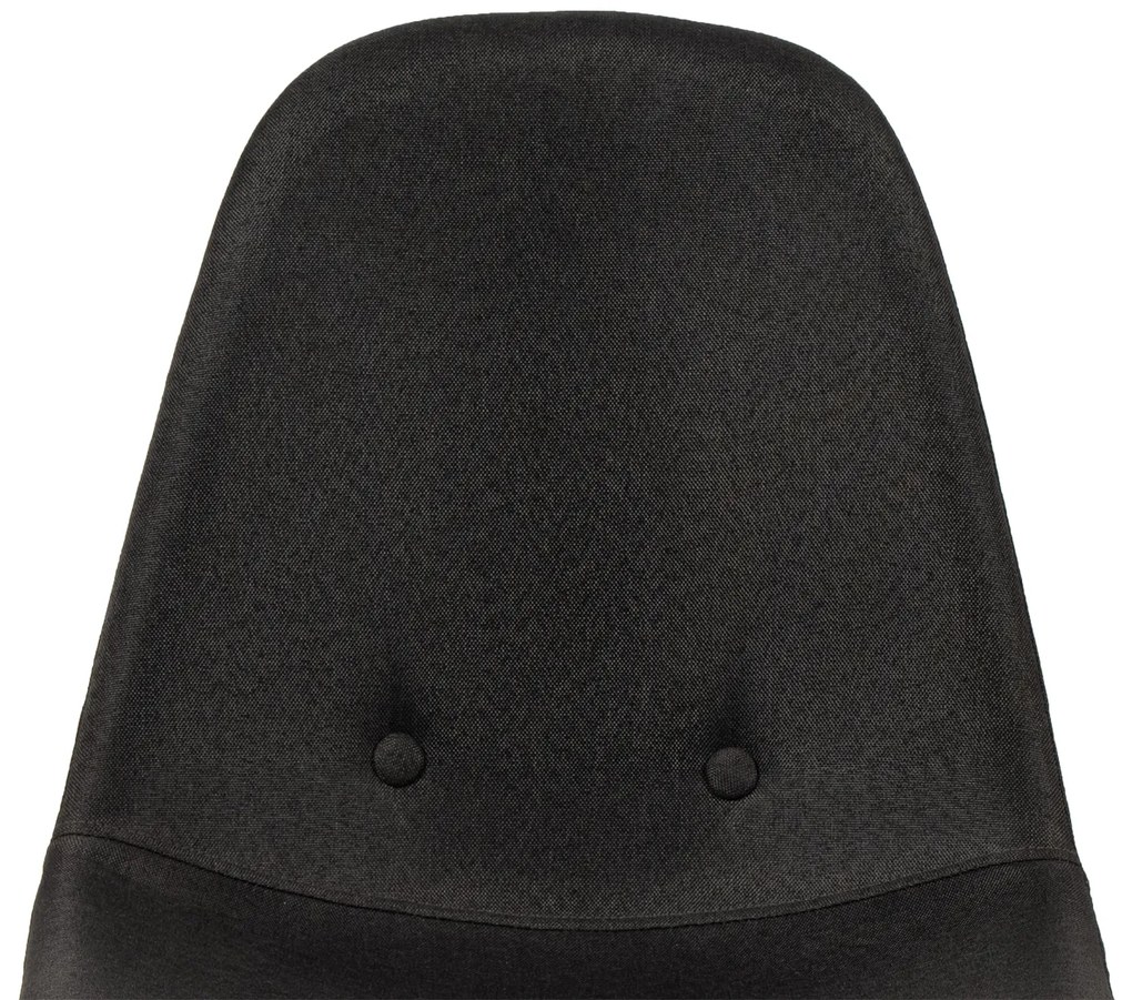 Noela Látková jedálenská stolička MARIE tmavo šedá