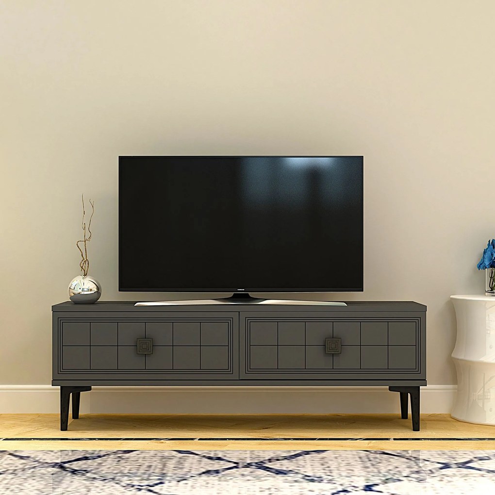 TV stolík/skrinka Yutta 1 (antracit). Akcia -19%. Vlastná spoľahlivá doprava až k Vám domov. 1144958