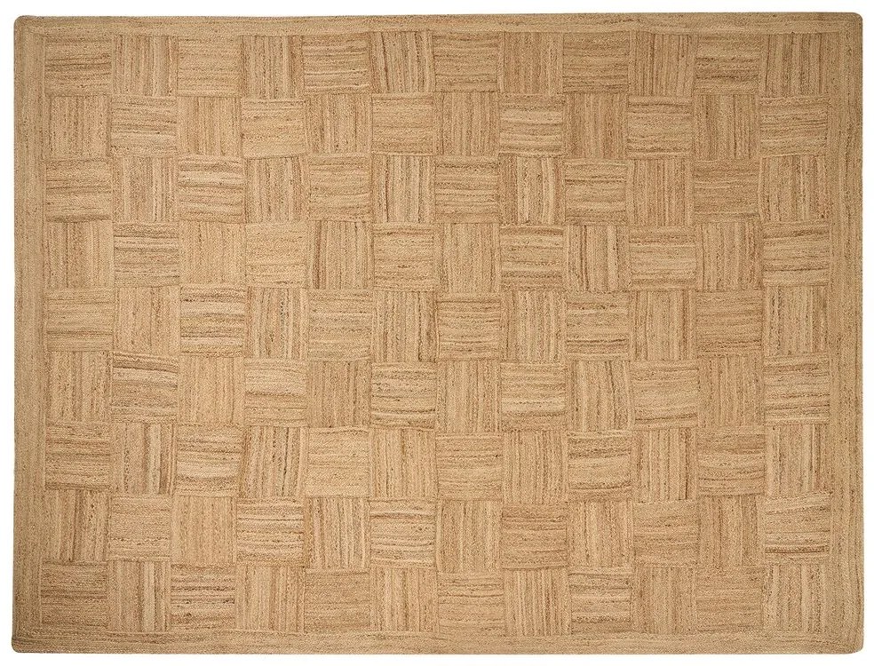 Jutový koberec 300 x 400 cm béžový ESENTEPE Beliani