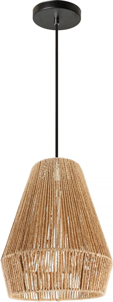 Toolight Toolight, stropné svietidlo 1xE27 APP1310-CP, hnedá, OSW-02406