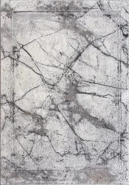 Koberec Itea 80x150 cm, šedo-biely mramor%