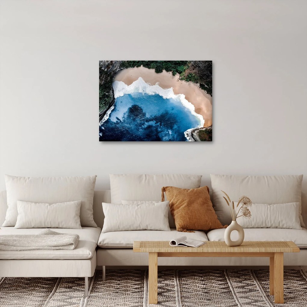 Obraz pláže Nusa Penida, Indonézia (70x50 cm)