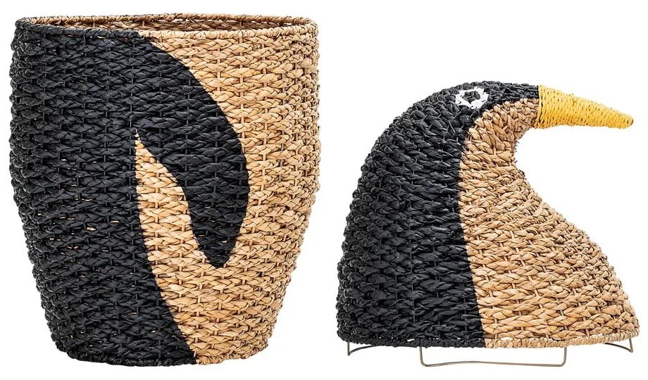 Detský úložný kôš s vekom Bloomingville Mini Tazia