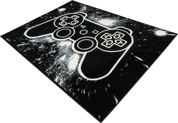 Koberec Lima G932A čierny / biely