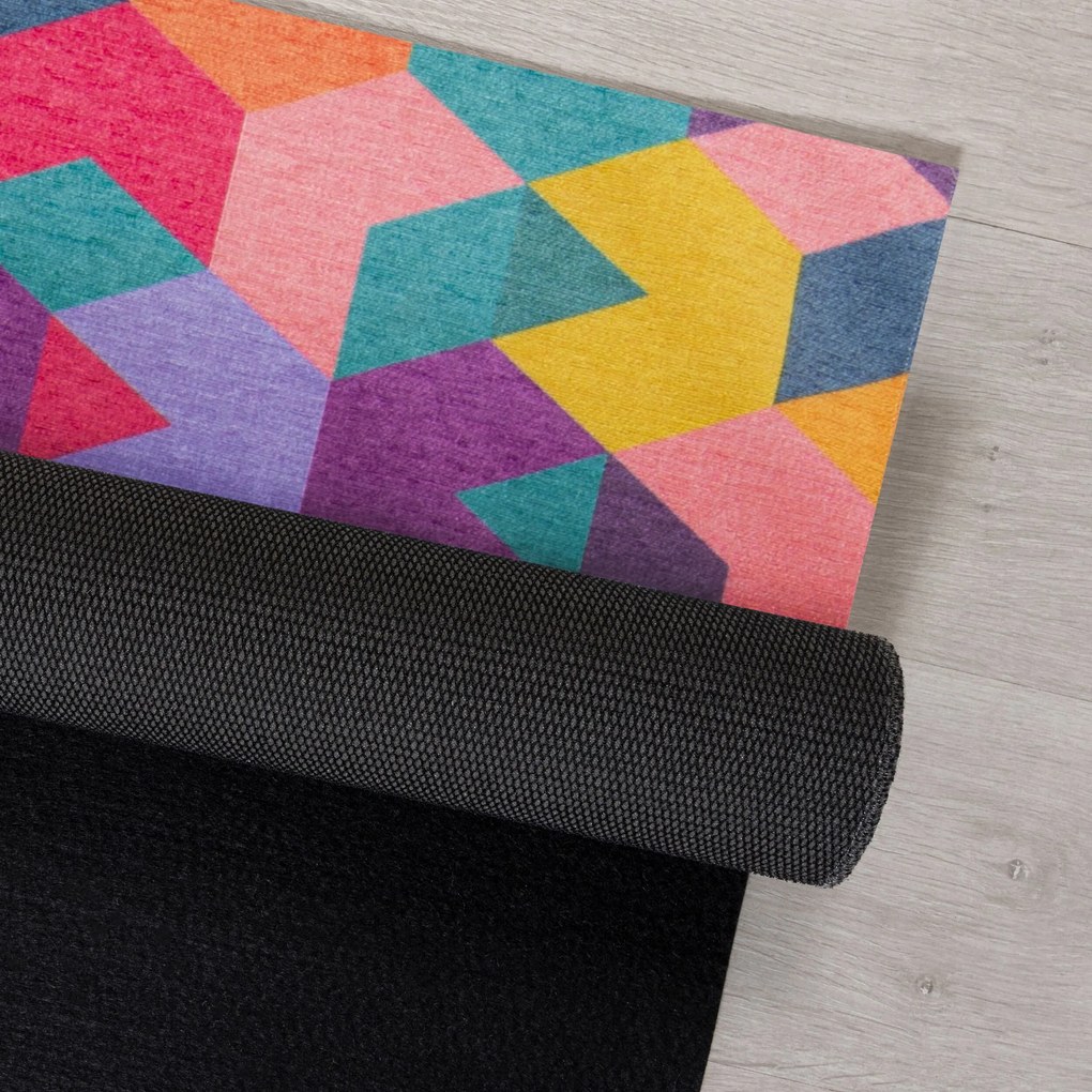 Flair Rugs, Kusový koberec Match Axel Geo Multi, 170x240, viacfarebná, chodba / predsieň