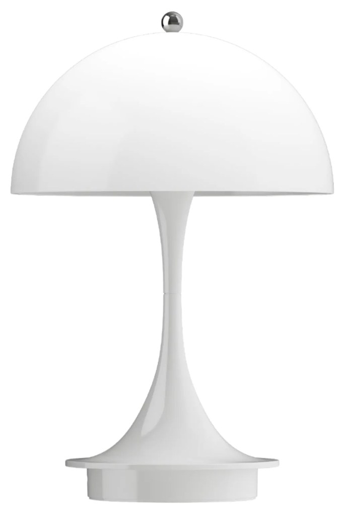 Louis Poulsen Prenosná lampa Panthella 160 V3 Opal White