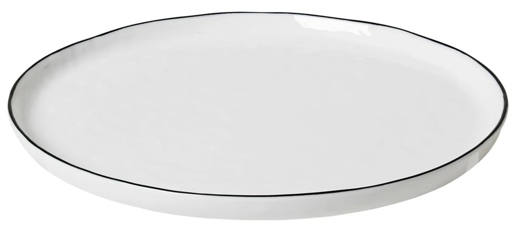 Broste Porcelánový tanier Salt Ø 22 cm