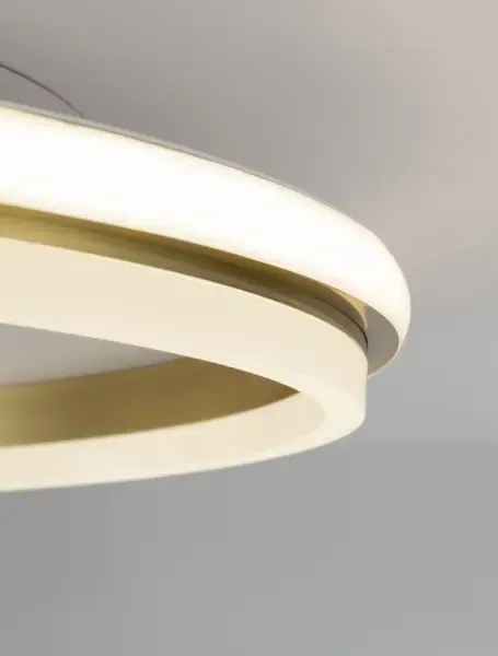 LED stropné svietidlo Willow R 45 zlaté