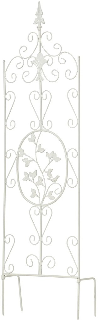 Mriežka na ruže Burg - 122 x 35 cm - Biela