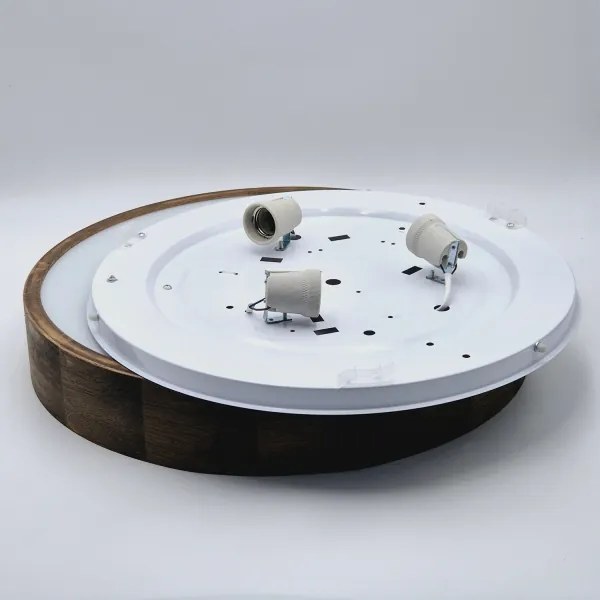 Brilagi - LED Stropné svietidlo CARVALHO 3xE27/60W/230V dub orech pr. 47 cm