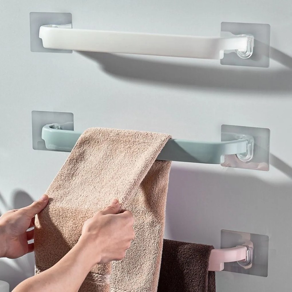 GFT Nalepovací držiak na uteráky - biely