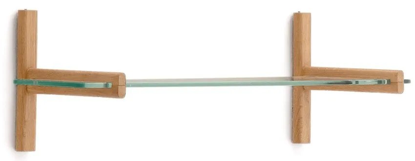 Sklenený modulárny policový systém v prírodnej farbe 90x28x30,5 cm Sitra – Kave Home