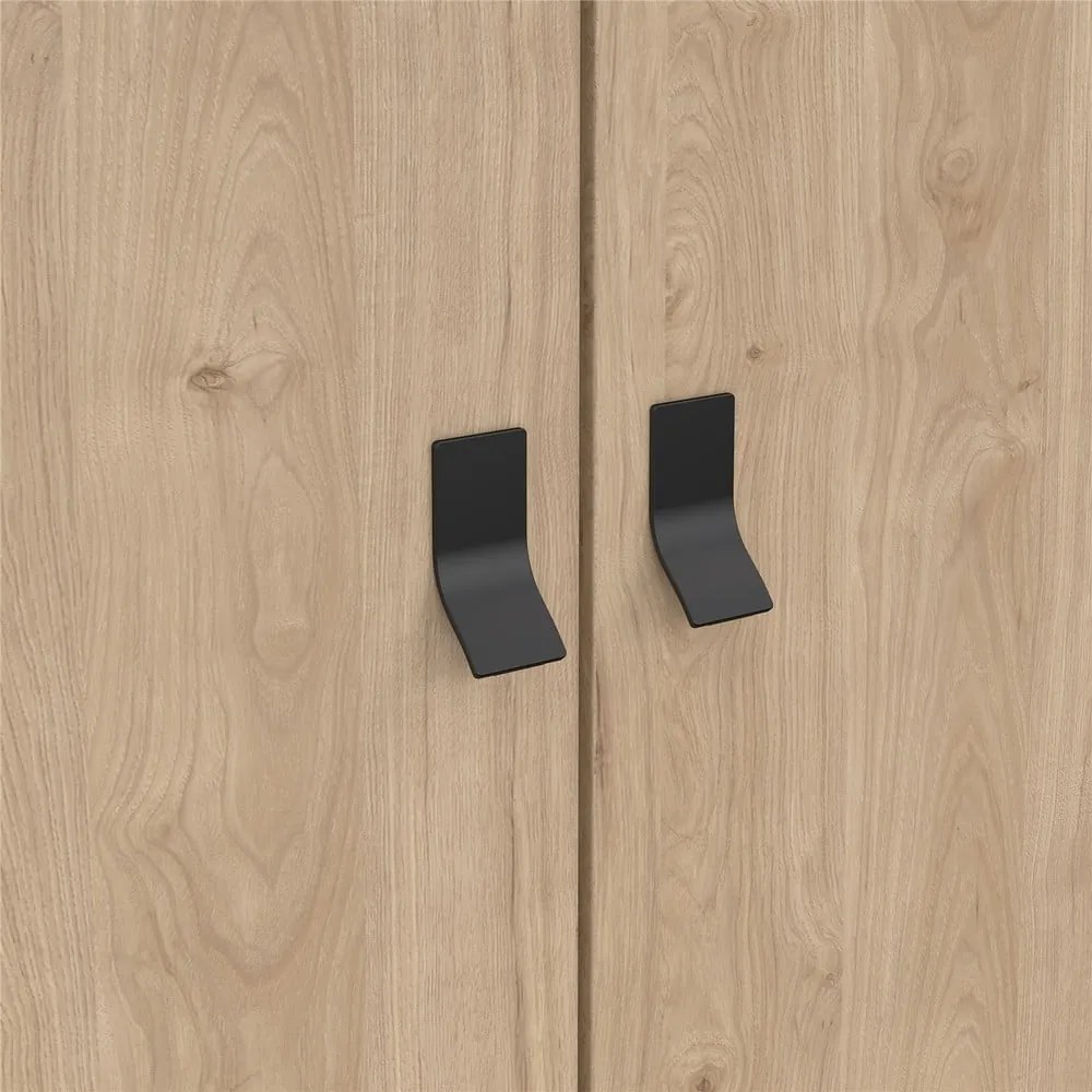 Šatníková skriňa v dekore duba v prírodnej farbe 150x200 cm Ry – Tvilum