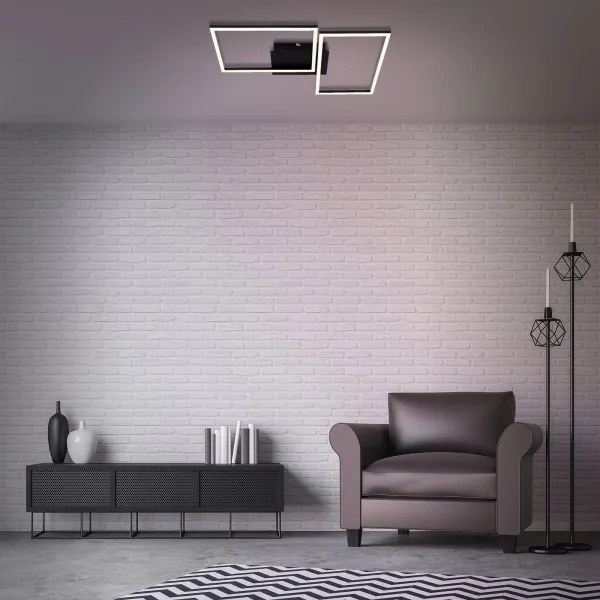 Briloner 3149-018 - LED Stmievateľný prisadený luster FRAME 2xLED/15W/230V + DO