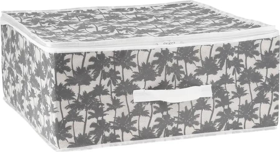 Úložný box na zips Compactor Tahiti Large Zipper Box, 45 x 20,5 cm