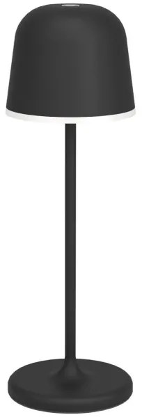Eglo 900457-LED Stmievateľná vonkajšia lampa MANNERA 2,2W/5V 1800 mAh čierna IP54