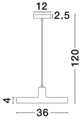 Skandinavsky luster Chioto 36