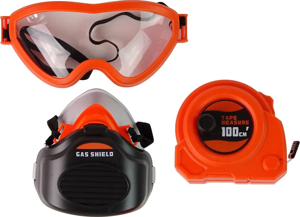 LEAN Toys Súprava náradia Skrutkovač Batérie Okuliare