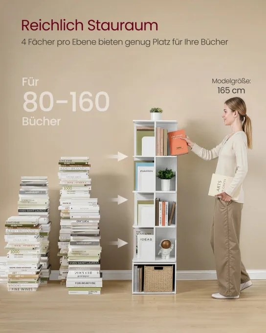 Otočná knižnica LBC472WB01