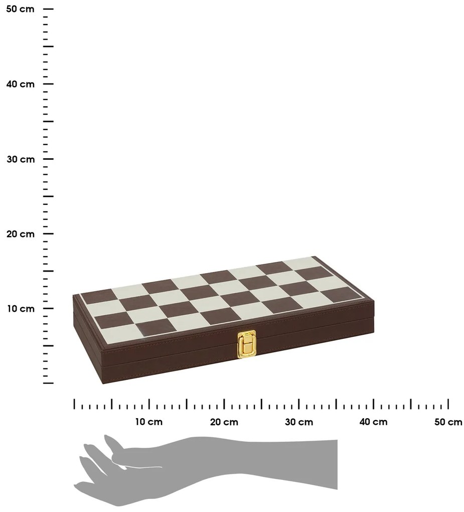 Set na šach a backgammon Double