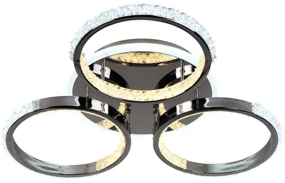 LED Stmievateľný prisadený luster LED/60W/230V 3000-6500K + diaľkové ovládanie