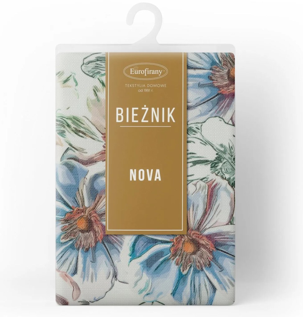 BEHÚŇ NA STÔL FLORE 7 40X140 CM VZOROVANÝ