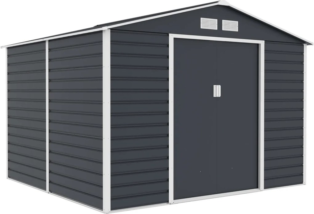 Záhradný domček G21 GAH 706 - 277 x 255 cm, antracitový