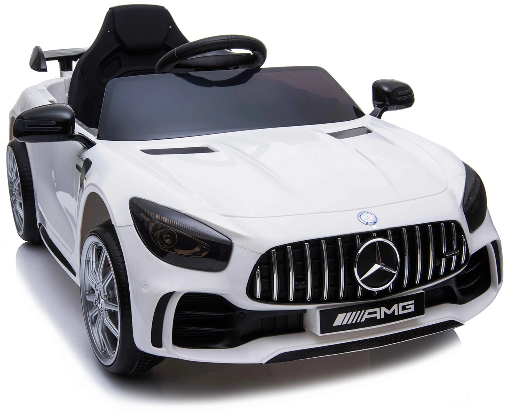 Elektrické autíčko Mercedes-Benz GTR biele