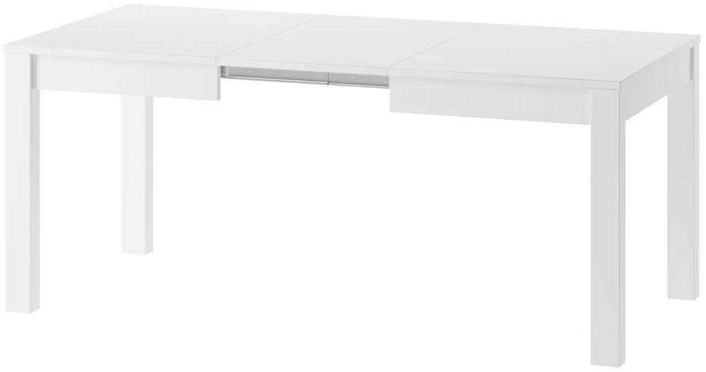 Jedálenský rozkladací stôl Vega II 02 130/280 cm biely