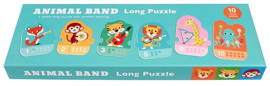 Puzzle (počet dielikov 10) Animal Band – Rex London