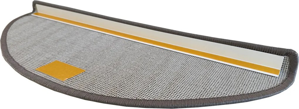 Vopi Nášľapy na schody Laguna béžová polkruh, samolepiaca - 24x65 polkruh (rozmer vrátane ohybu)