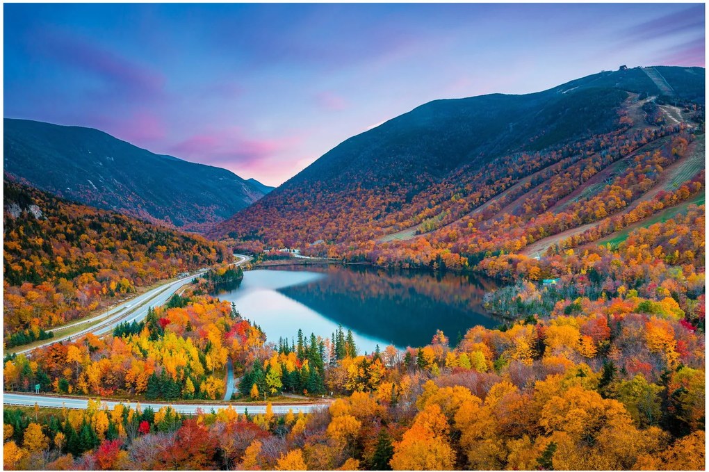 Obraz - White Mountain, New Hampshire, USA (90x60 cm)