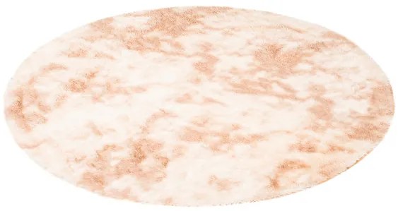 Koberec SILK DYED MR-576 svetlobéžový kruh