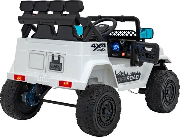 Elektrické autíčko Off-Road CLIMBER biele