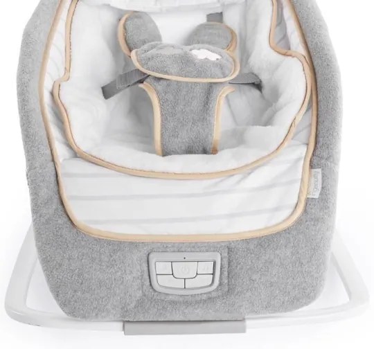 Ingenuity - Detská vibrujúca hojdačka s melódiou BOUTIQUE 3xLR14