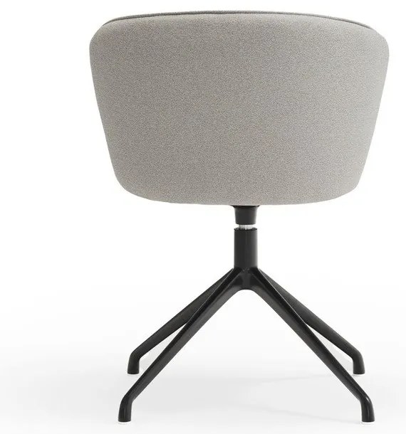 Svetlosivé čalúnené jedálenské kreslá v súprave 2 ks Add – Teulat